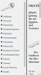 Mobile Screenshot of okstra.de